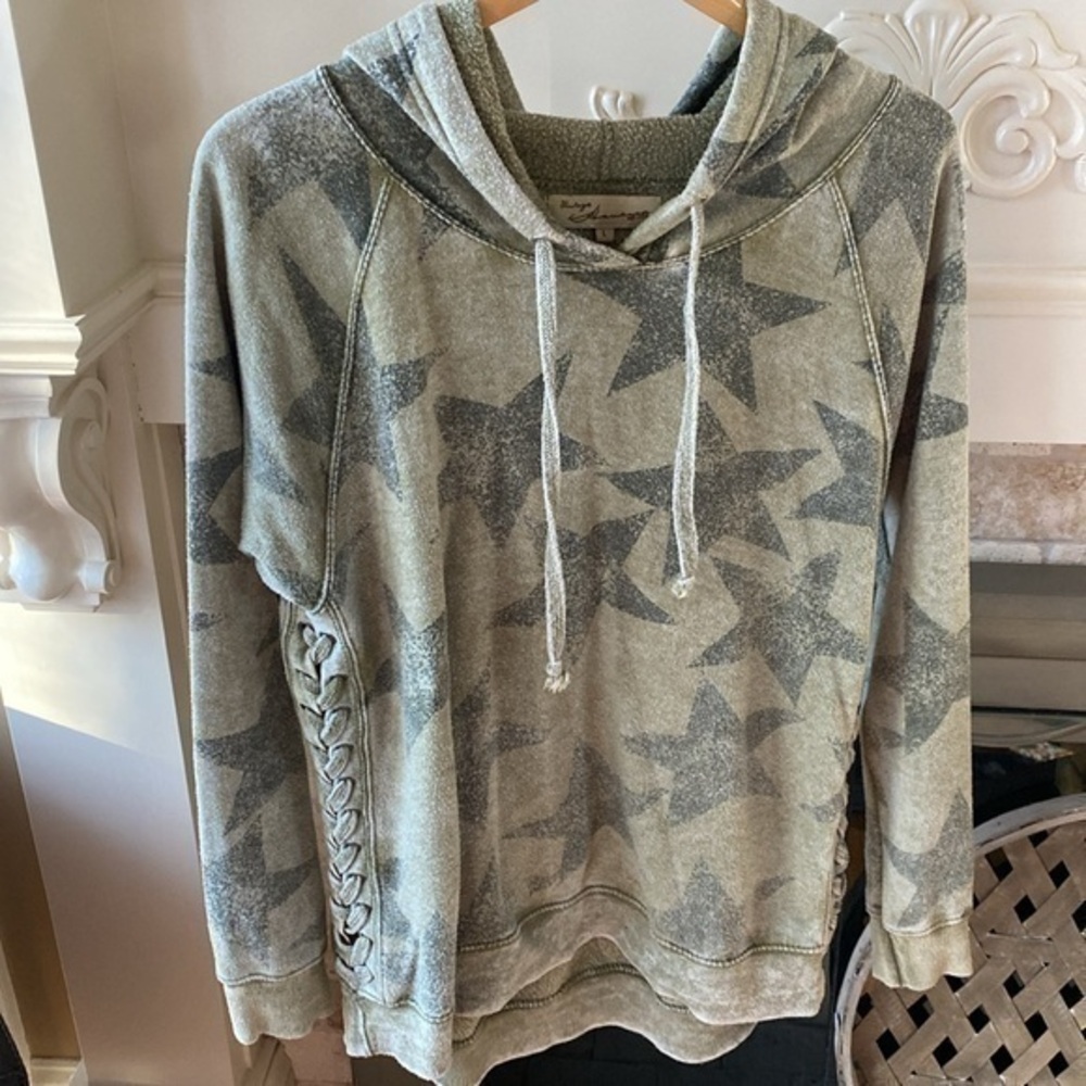 Vintage Havana star hoodie sweatshirt super soft stretchy large L